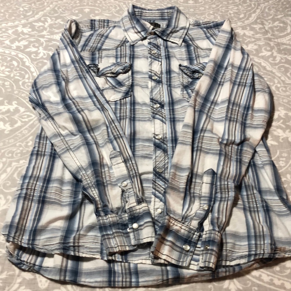 Buckle brand casual button down shirt